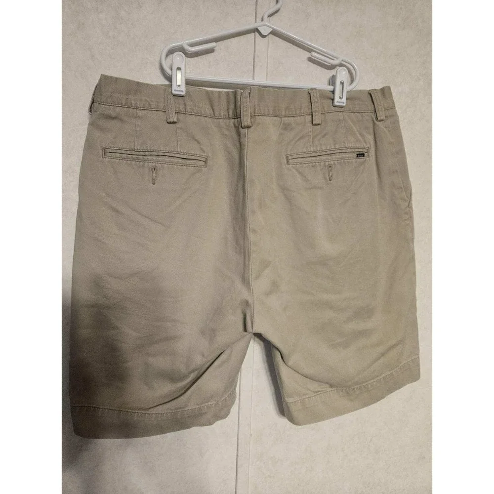 Polo‎ Ralph Lauren Chino Shorts Men's Size 36 Beige Stretch Classic Fit Preppy